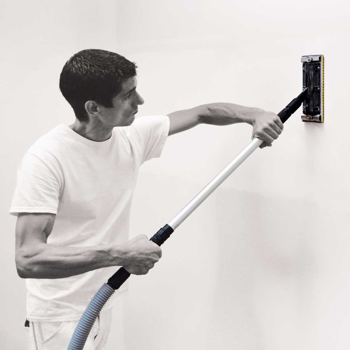 Hyde VAC-POLE Pro Vacuum Drywall